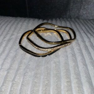 Gold Stacked Bracelet